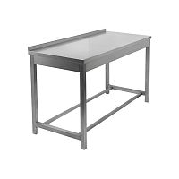 WORK TABLE WITH BACKSPLASH HURAKAN HKN-RWT-116/1507