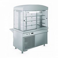 Холодильная витрина 1200 мм ривьера Атеси ХВ-1200-02