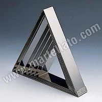 Форма кондитерская &quot;Треугольник&quot; 14х16 см h 5 см, нержав. сталь 4H5X16