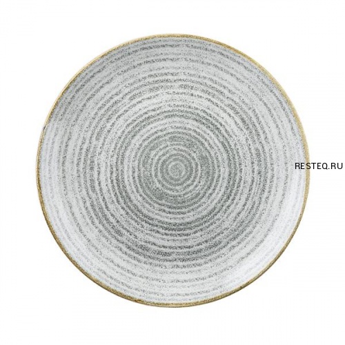 Тарелка мелкая 28,8см, без борта, цвет Stone Grey, Studio Prints SPSGEV111
